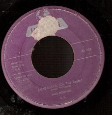 Fats Domino - Jambalaya - Won't You Come on Back- vinylsingle 1961/2  SOUL R&B