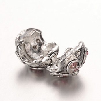 Clip - stopper - locker met strass voor Pandora, Trollbeads etc. - 4