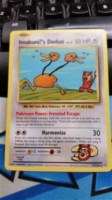 Imakuni's Doduo  112/108  (Secret Rare) Ultra Rare XY Evolutions