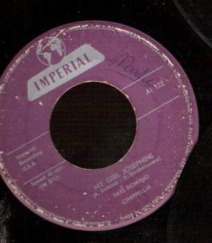 Fats Domino - My Girl Josephine - The Sheik of Araby -1962 SOUL R&B Rock n Roll vimnylsingle - 1