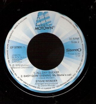 Stevie Wonder - Saturn etc (EP 