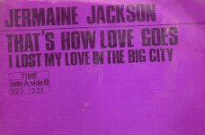 Jermaine Jackson - That's How Love Goes - I Lost My Love -Motown soul R&B vinylsingle