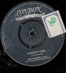 Coasters - Yakety Yak & Zing! Went the Strings of My Heart -SOUL R&B DooWop vinylsingle