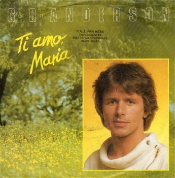 G.G. Anderson ‎: Ti Amo, Maria (1986) - 1