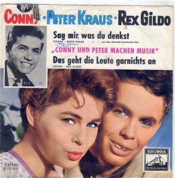 Conny -Peter Kraus - Rex Gildo ‎: Sag Mir Was Du Denkst (1960) - 1