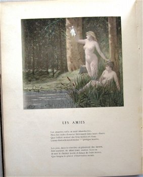 Noël Joyeux 1894-1896 Silvestre - Fin de Siècle Art Nouveau - 3