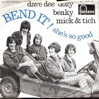Dave Dee, Dozy, Beaky, Mick & Tich- Bend It !-1966-DUTCH PS - 1