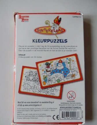 Sinterklaas kleurpuzzels - Afbeelding 2