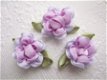 Schattige bloem van lint ~ Lila - 1 - Thumbnail