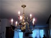 9 lamps koperen kroonluchter - 1 - Thumbnail