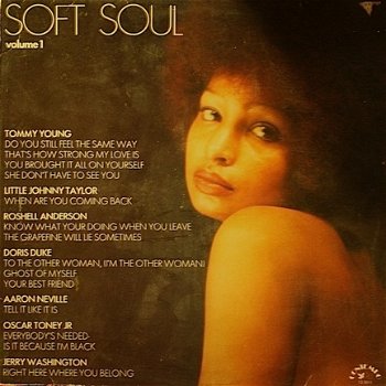 Various (Roshell Anderson, Little Johnny Taylor EA) ‎– Soft Soul sAMPLER - UNPLAYED REVIEW COPY - 1