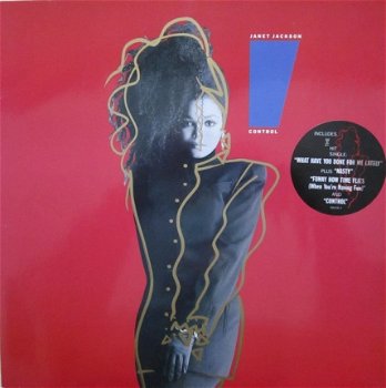 Janet Jackson ‎– Control - Soul Electro, Funk, Disco -VINYL LP - 1