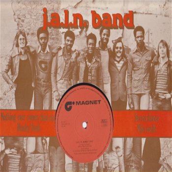 J.A.L.N. Band ‎– Live (4 Track) - Funk, Disco- UNPLAYED REVIEW COPY -VINYL 4 track 12'' - 1