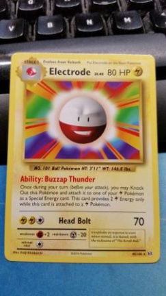 Electrode 40/108 Rare XY Evolutions - nr. 1