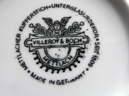 Villeroy&Boch Mettlacher Kupferstich Bonbonbordje Ruiterportret - 2