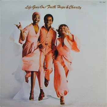 Faith, Hope & Charity ‎– Life Goes On - Funk, Soul, Disco -UNPLAYED REVIEW COPY -VINYL LP - 1