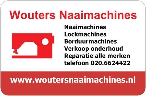 Lockmachine Borduurmachine WOUTERS Naaimachinewinkel Peperstraat 142 A Zaandam opening 02 Decembe - 1