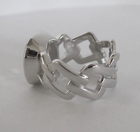 NIEUW Zilveren RING vierkante zirkonia. Verkrijgbaar in 2 ringmaten INCLUSIEF VERZENDEN! - Afbeelding 6