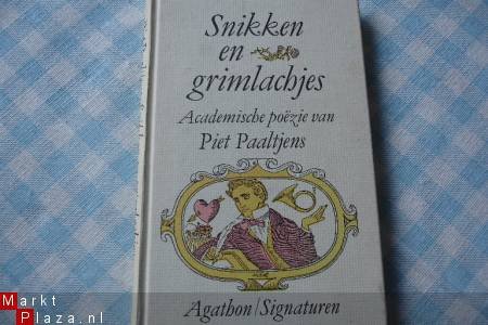Poezie boekje van Piet Paaltjes. - 1