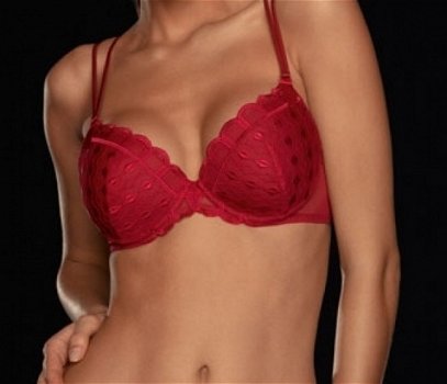 Implicite lingerieset Tentation red - 1