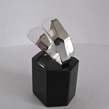 NIEUW Zilveren 'wikkel' RING, verkrijgbaar in 2 ringmaten, INCLUSIEF VERZENDEN! - Afbeelding 3