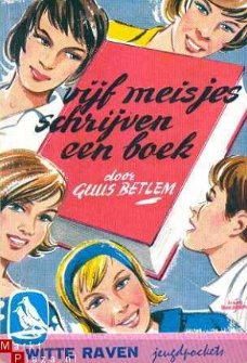 Vijf meisjes schrijven een boek