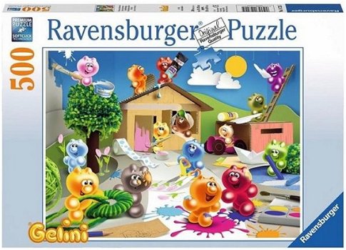 Ravensburger - Vrolijk Knutselplezier - 500 Stukjes Nieuw - 2