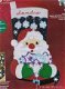 Sale Janlynn Compleet pakket Kerstsok Santa Snowflake - 1 - Thumbnail