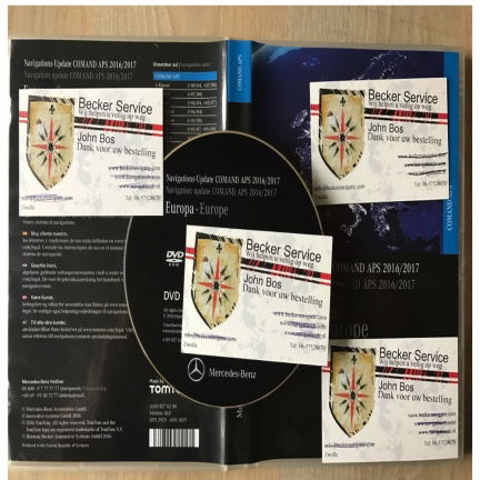 gps DVD CD Mercedes Comand Audio 50 Aps Europa 2017 - Afbeelding 3