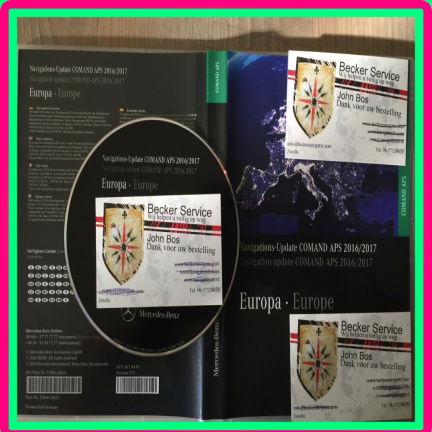 gps DVD CD Mercedes Comand Audio 50 Aps Europa 2017 - Afbeelding 4