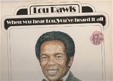 Lou Rawls-When You Hear Lou, You've Heard It All -1977 Funk,Disco,Soul-  LP