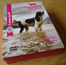 Te koop de originele DVD-box "Eukanuba Extraordinary Dogs".
