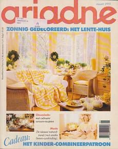 Ariadne Maandblad 1991 Nr. 3 Maart + Merklap Remy. - 1