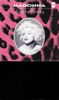 Madonna - HANKY PANKY - vinylkraker single - 1