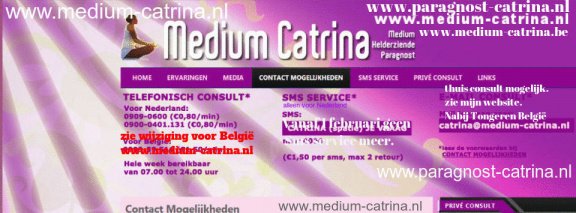 Medium Catrina Een Begrip in de Benelux Wettelijk erkend al jaren Helderziend vanaf Geboorte - 4