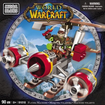World of warcraft mega bloks flying machine nieuw in doos - nr. 1