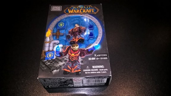 World of warcraft mega bloks carving nieuw in doos - nr. 1