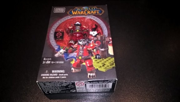 World of warcraft mega bloks rojo nieuw in doos - nr. 1