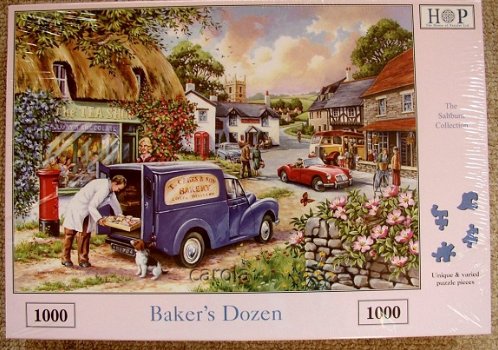 House of Puzzles - Baker's Dozen - 1000 Stukjes Nieuw - 2
