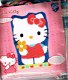 SALE HELLO KITTY , BORDUURPAKKET (GROOT KUSSEN) KITTY WITH FLOWER - 1 - Thumbnail