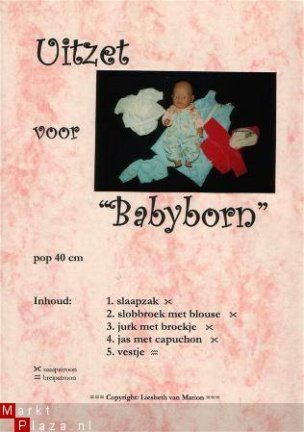 Uitzet voor BABYBORN (pop 40 cm) - nr. 1