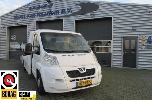 Peugeot Boxer - 335 3.0 HDI L4 | Tijhof Autotransporter | Oprijwagen | Airco | Elektrische lier - 1