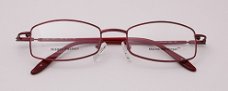 Bril Montuur model 1247 Red, Metaal, NIEUW, €15