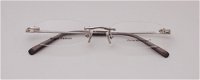 Bril Montuur model 15 Silver met clip, Metaal, NIEUW, €25 - 1 - Thumbnail