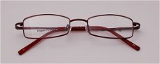 Bril Montuur model 2102 Red, Metaal, NIEUW, €15