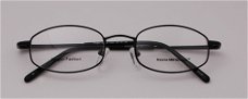 Bril Montuur model 5522 Black, Metaal, NIEUW, €15