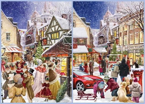 Otter House - Christmas Past & Present 1 - 1000 Stukjes Nieuw - 1