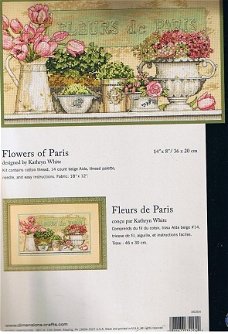 DIMENSIONS Borduurpakket, FLOWERS OF DE PARIS