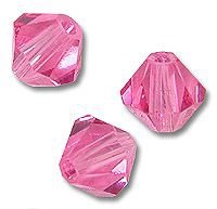 Swarovski 5301 Rose 4mm Per 10 Stuk - 1