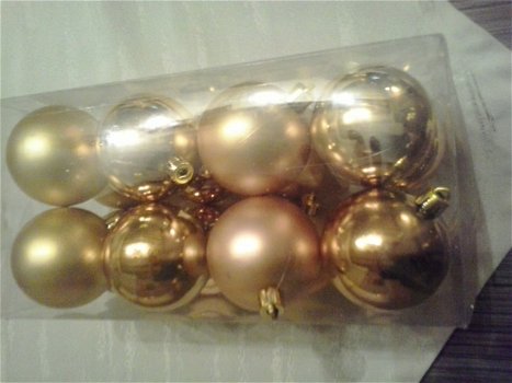 gouden kerstbollen - 1